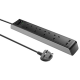 Targus SmartSurge 4 with 2 USB Ports - 4位拖板