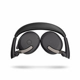 【限量】Jabra Evolve2 65 Flex 商務折疊頭戴式主動降噪藍牙耳機麥克風(含無線充電板) (#CHEVRONPRO)